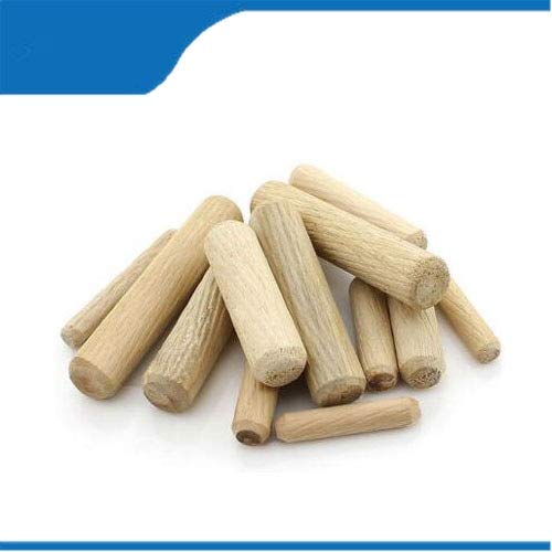 Ochoos Dowel Cabinet Drawer Round Fluted Wood Wooden Craft Dowel Pins Rods 6x40mm | 6x20mm | 6x30mm | 8x40mm | 10x50mm 50-200 Pcs - (Length: 6x25mm 100pcs) - Thumbnail 5