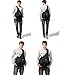 Sling Bags Chest Backpack Crossbody Book Bag For School Travel Daypack ( Black)