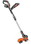 WORX 32-Volt GT2.0 String Trimmer/Edger/Mini-Mower with Tilting Head and Single Line Feed