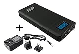 XTPower XT-20000QC2 PowerBank modern DC/USB battery with 20400mAh - 5V USB and exit for 12 to 24V