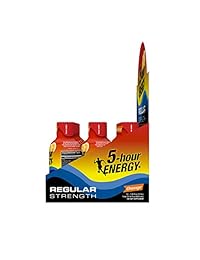 Regular Strength 5 horas ENERGY Shots - Orange Flavor - 24 Count