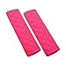 U&M 2pcs Seat Belt Covers, Soft Velvet Feel Car Belt Protector Shoulder Seatbelt Pad for Adults Youth Kids - Car, Truck, SUV, Airplane,Carmera Backpack Straps - by (Pink)