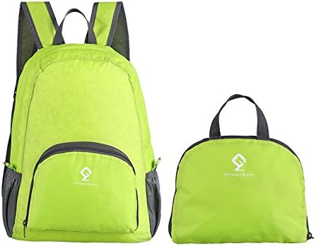 Greenlan Lightweight Foldable Backpack Daypack for Outdoor Sports Hiking School