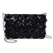 TENXITER Soft Leather Wristlet Clutch Fashion Small Crossbody Bag Chain Strap Cell Phone Purse for Women