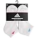 adidas Women's Low Cut Sock, Shoe size 5-10 (6-Pack)