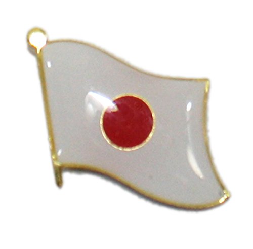 Ted and Jack - Show Your Pride in Your Nation Metal and Ceramic Lapel Pin (Japan)