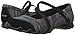 Skechers Women's Bikers-Ripples Mary Jane Flat, Black Knit, 8.5 M US
