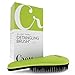 Crave Naturals Glide Thru Detangling Brush for Adults and Kids - use as comb or hair brush - (GREEN)