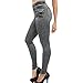 Eastabile Womens Printed Slim Denim Jeggings Leggings Stretchy Pencil Pants