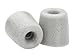 Comply Foam Premium Earphone Tips - Isolation T-100 (Platinum, 3 Pairs, Small)