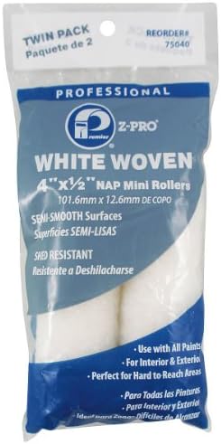 Premier Paint Roller 75040 Z-Pro Roller Cover, Mini, White