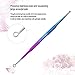 JOLIFILE Blackhead Remover Pimple Comedone Extractor Tool Treatment for Blemish, Whitehead, Zit Removing for Risk Free Nose Face Skin 7-PCS Acne Removal Kit