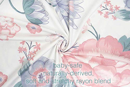 Moody Park - (Olivia) Floral Nursing Cover Carseat Canopy, Carseat Covers for Babies - Thumbnail 4
