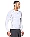 Under Armour Men's UA HeatGear® Armour Long Sleeve Compression Shirt XXL White