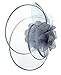 NYFASHION101 Flower Cocktail Sinamay Fascinator Satin Headband - FS Gray