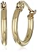Amazon Collection 18k Gold-Plated Small Hoop Earrings