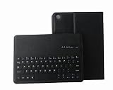 Epartsdom(TM)Removable Wireless Bluetooth ABS keyboard Leather Case with Stand for Apple iPad Air (5th Generation iPad) Black (3 Year Manufacturer Warranty From Epartsdom)+1 PCS Epartsdom Screen protector for iPad air (Black)