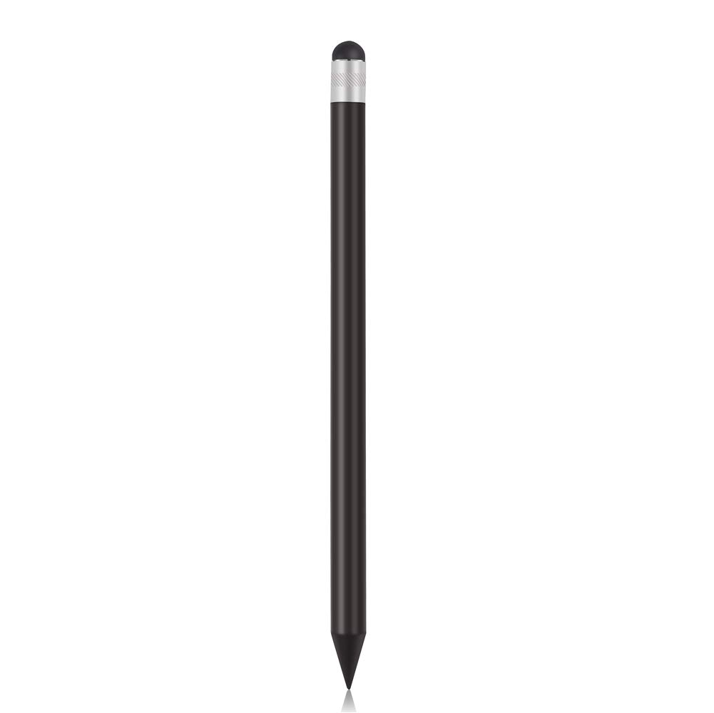 Stylus Pencil, Replacement Stylus Pen with Capacitive Touch Screen with Soft Rubber Typing Head, Universal Stylus Pen for Phone Tablet PC Computer Pad (Black)