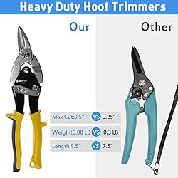 Harhana Enhanced Goat Hoof Trimmers, Trimming