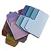 Fyess 6PACK Index Divider Sticky Notes Paper Tabs, 60 Blank Notes per Pack, Assorted Size, 6 Pack
