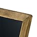 Rustic Magnetic Chalk Boards with Frame (7x10, Magnetic Surface, Double Sided) Wet Erase Small Chalkboard Signs for Bistro Signs, Kitchen, Business, Restaurant, Menu, Wedding Decor