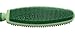 SWEEPA Duo Rubber Brush for Grooming, Cleaning, Lint and Fur Removal. Home and Auto. (Salad-Green)