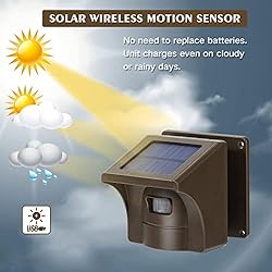 eMACROS Solar Driveway Alarm Sytem Wireless 1/2