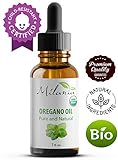 Premium Oregano Essential Oil - 100% Pure, Undiluted and Unfiltered. Therapeutic Grade (1 fl oz)