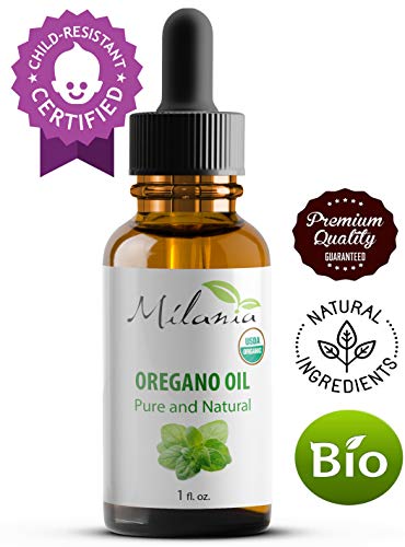 Premium Oregano Essential Oil - 100% Pure, Undiluted and Unfiltered. Therapeutic Grade (1 fl oz)