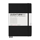 Leuchtturm1917 Classic Hardcover Squared Medium Notebook Black