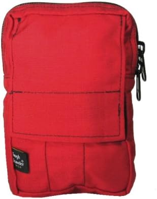 Tough Traveler MediPouch - Made in USA Organizer / Toiletries Bag - Red