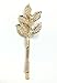 QTMY 4 PCS Metal Feather Leaves Hairpin Hair Clips Hair Accessories