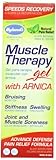 Hyland's Muscle Therapy Gel with Arnica, Natrual Joint and Muscle Soreness Advanced Defense Pain Relief, 3 Ounce (Pack of 6)