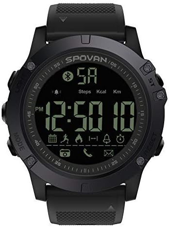 HYY Bluetooth Men's Watch Fashion Sport Clock Digital Watch, 2 Years Battery Life, 50m Waterproof Watch Relogio Feminino PR1