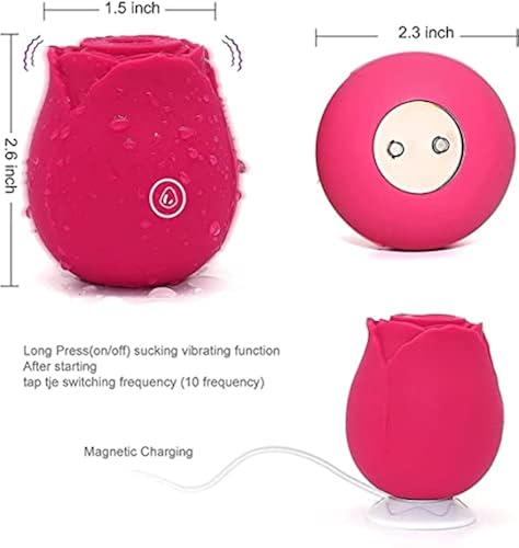 Rose T-o-y For Women, Rosevibrant LickerToy Gift Female, Portable  Privatewith Washable and Rechargeable Functions, Delivered Within 2-5 Days,  C372 in Kenya