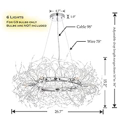 Macarena Modern Silver Crystal
