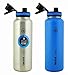 Takeya thermoflask 2Pack 40oz, Azul/Plateado
