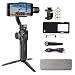 Zhiyun Smooth 4 3-Axis Handheld Gimbal Stabilizer Compatible FiLMiC Pro for iPhone Xs Max/Xs/X/8 Plus/7/SE Samsung Galaxy S9+/S8/S7 etc Smartphones(Gopro Adapter/Charging Cable/Counterweight Included)
