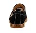 4HOW Men's Suede Leather Oxford Shoe Dress Black US 10.5 M (Clearnance)