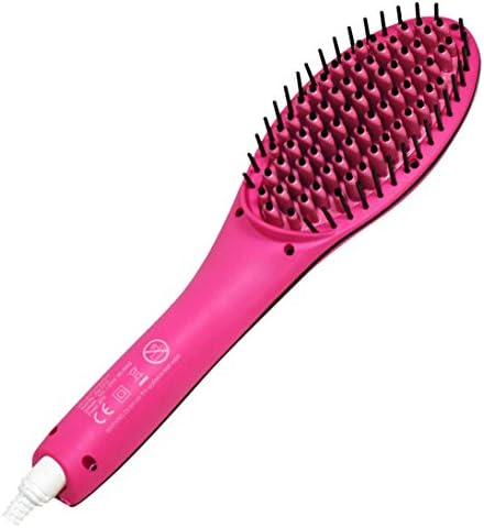 Pro Milano 2 IN 1 Precise Hair Straightener and Curler with Comfort Grip, Pink