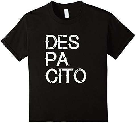 Kids DESPACITO T-SHIRT TRENDY SHIRT 8 Black