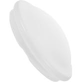 Gatuida Ceiling Fan Lamp Cover 7-inch round White Acrylic Replacement Globe Cover for Indoor Light Fixtures Flush Mount Dome Lampshade Compatible with Mushroom Bulb