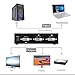 DVI Switch Box, Iseebiz 3 Port 2 in 1 out DVI Switch for Laptop DVR and other DVI Port Devices, Support 1920x1440