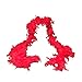 Fun Central AU146 6 inch Adult Feather Boa (Red)