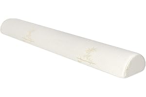 Milliard Bed Bumper Toddler Foam Bed Rail with Bamboo Washable Cover and Non-Slip Hypoallergenic Water Resistant, Kids, Adults and Seniors