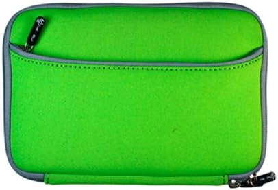 Mivizu Endulge Neoprene Sleeve for the Apple iPad 2, iPad Wifi/3G Model 16 GB, 32 GB, 64 GB - Green (CMVZDXZIPSLVGRN20)