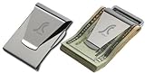 Slim Clip Double Sided Money Clip Credit Card Holder Wallet New Stainless Steel