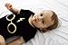 Owlivia Organic Cotton Baby Boy Girl Short Sleeve Bodysuit (Size 0-18 Months) (3-6 Months, Black)