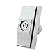 FJM Security 2501B-KA Tubular Vending Machine Lock with Chrome Finish, Keyed Alike