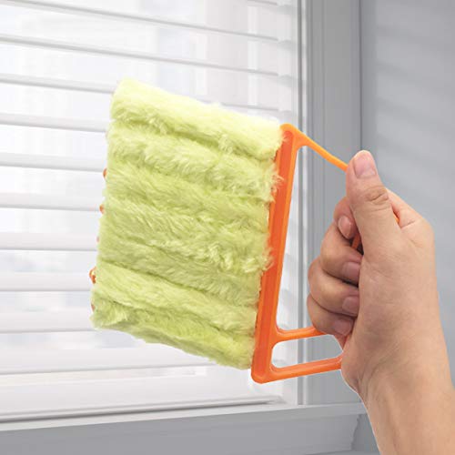LBG Products Window Blind Cleaner Duster Brush with Hand-held, Dirt Cleaner Tools for Window Blinds Air Conditioner Jalousie